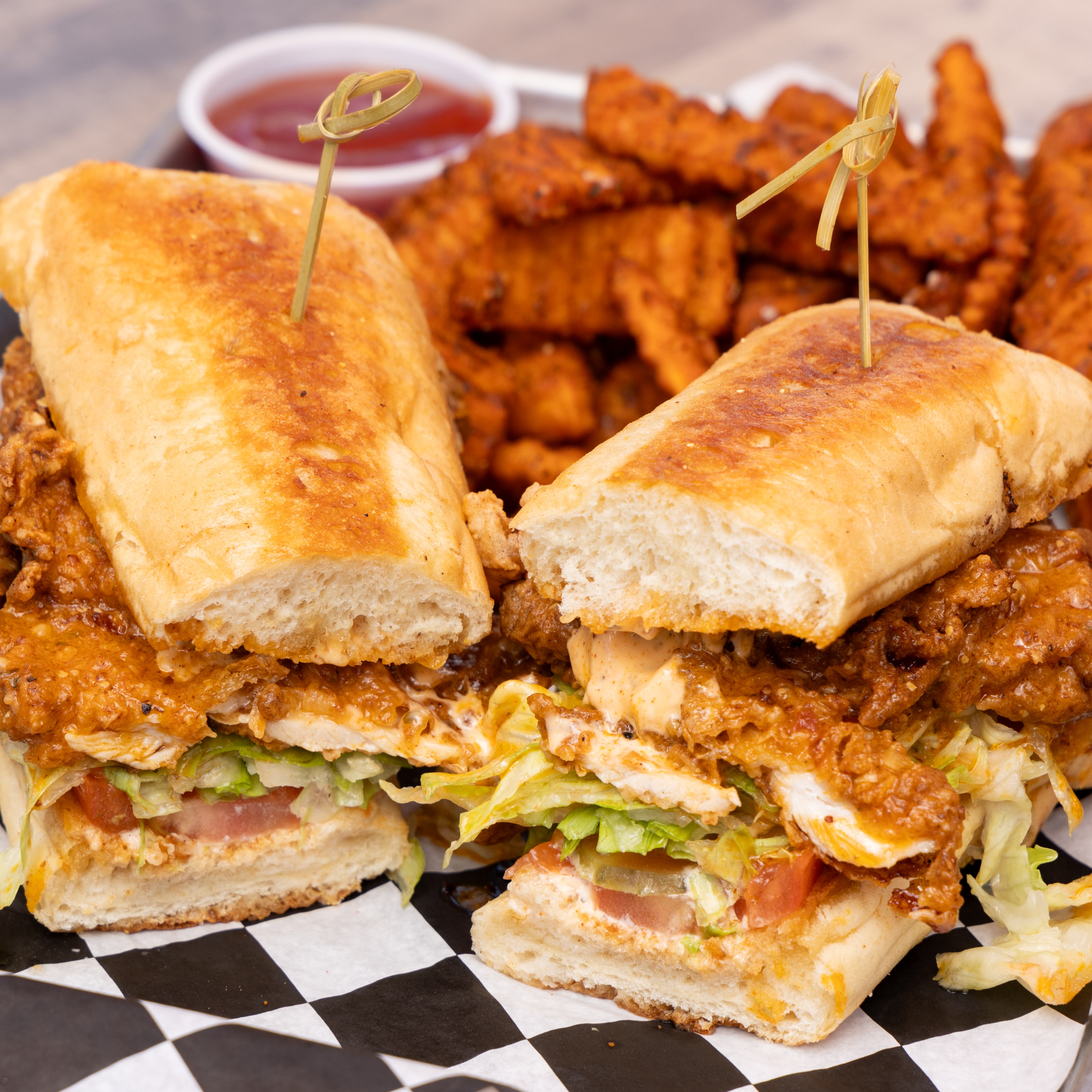 Catfish Po'boy