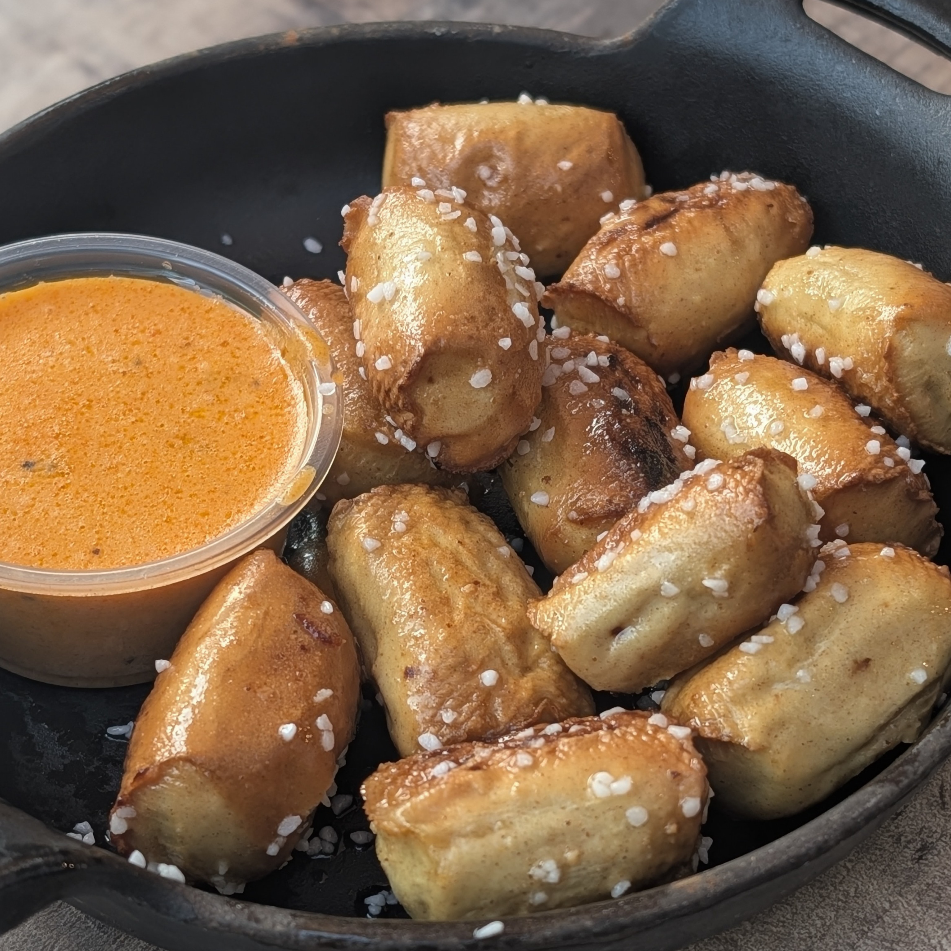 Salted Pretzel Balls