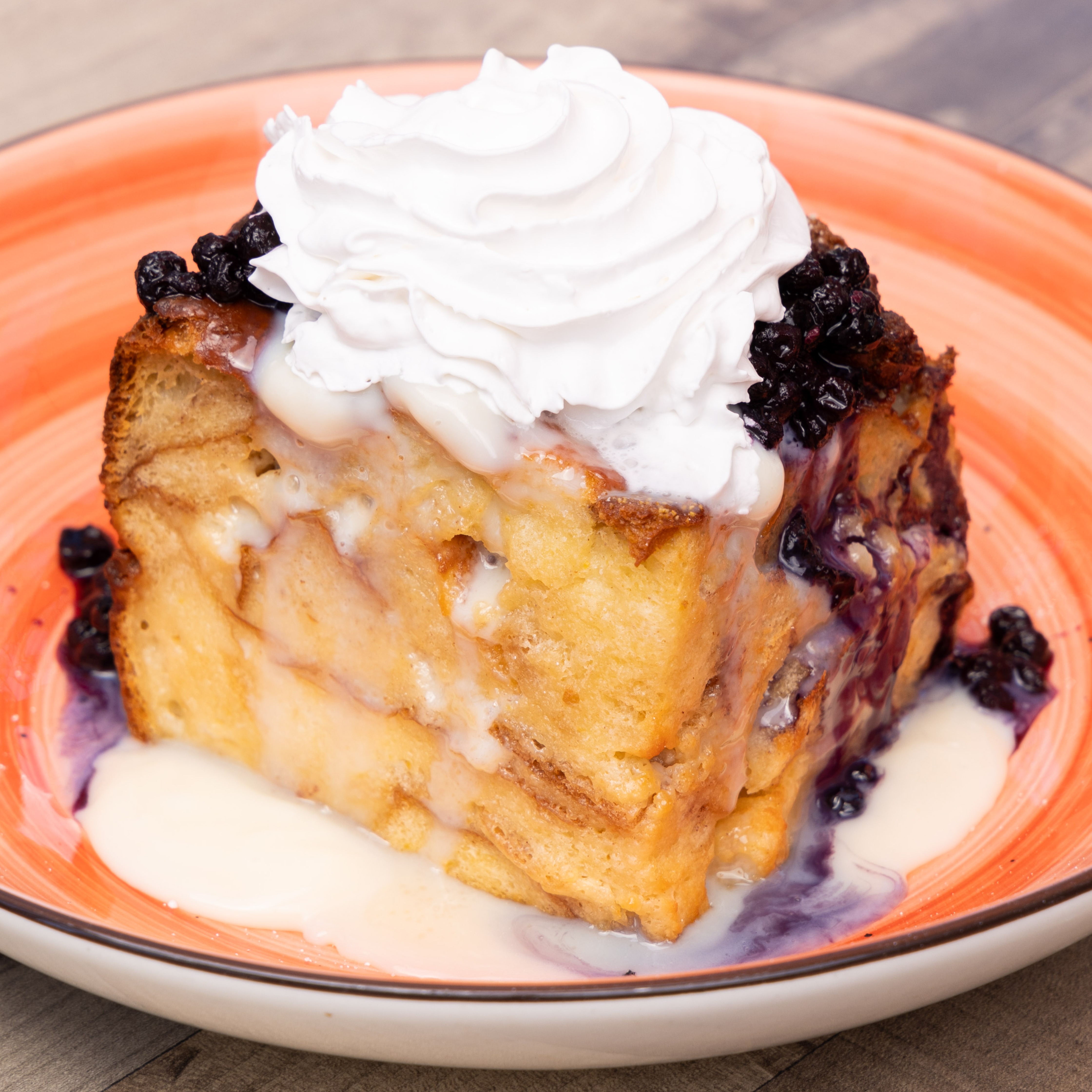 White Chocolate Bread Pudding